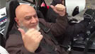 Iftkhar after his drive.